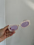 Candy Color Block Retro Glasses